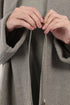 Short coat in furry wool blend